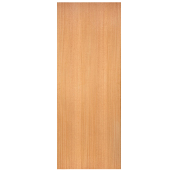 Folha de Porta Madeira Curupixá de Giro ou Correr Direito|Esquerdo Marrom 210x60cm Lisa Pinhal Portas